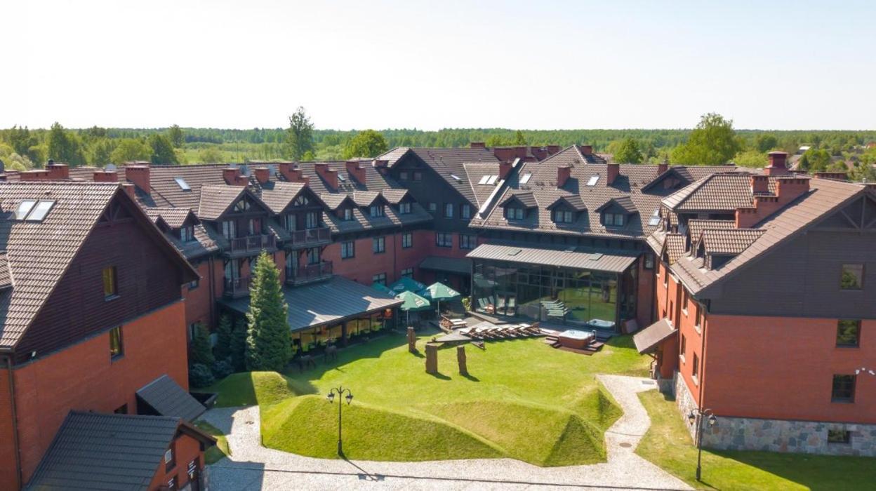 Hotel Żubrówka Spa&Wellness Białowieża Exterior foto